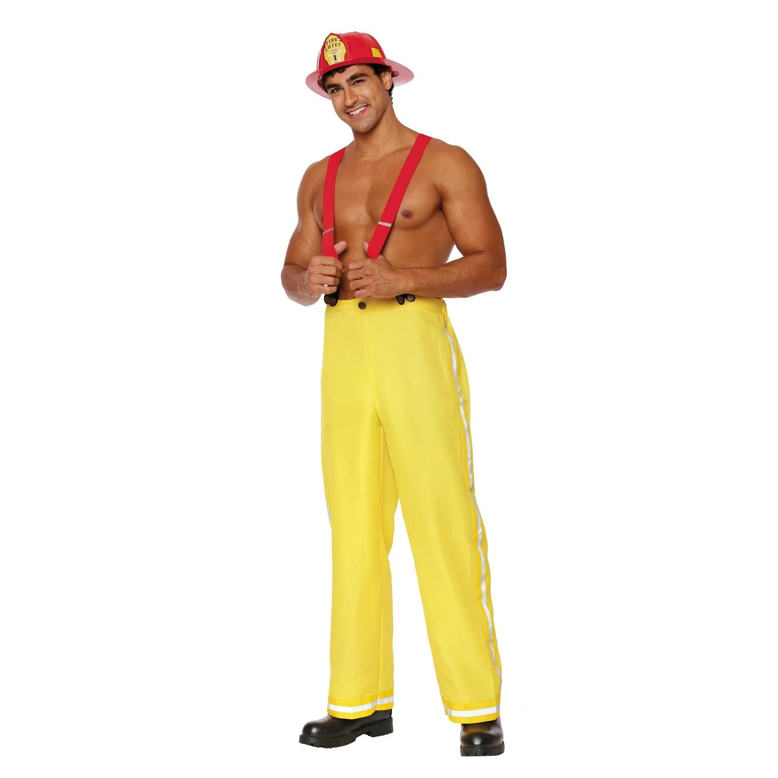 Fiery Fighter Mens Costume - Image 2