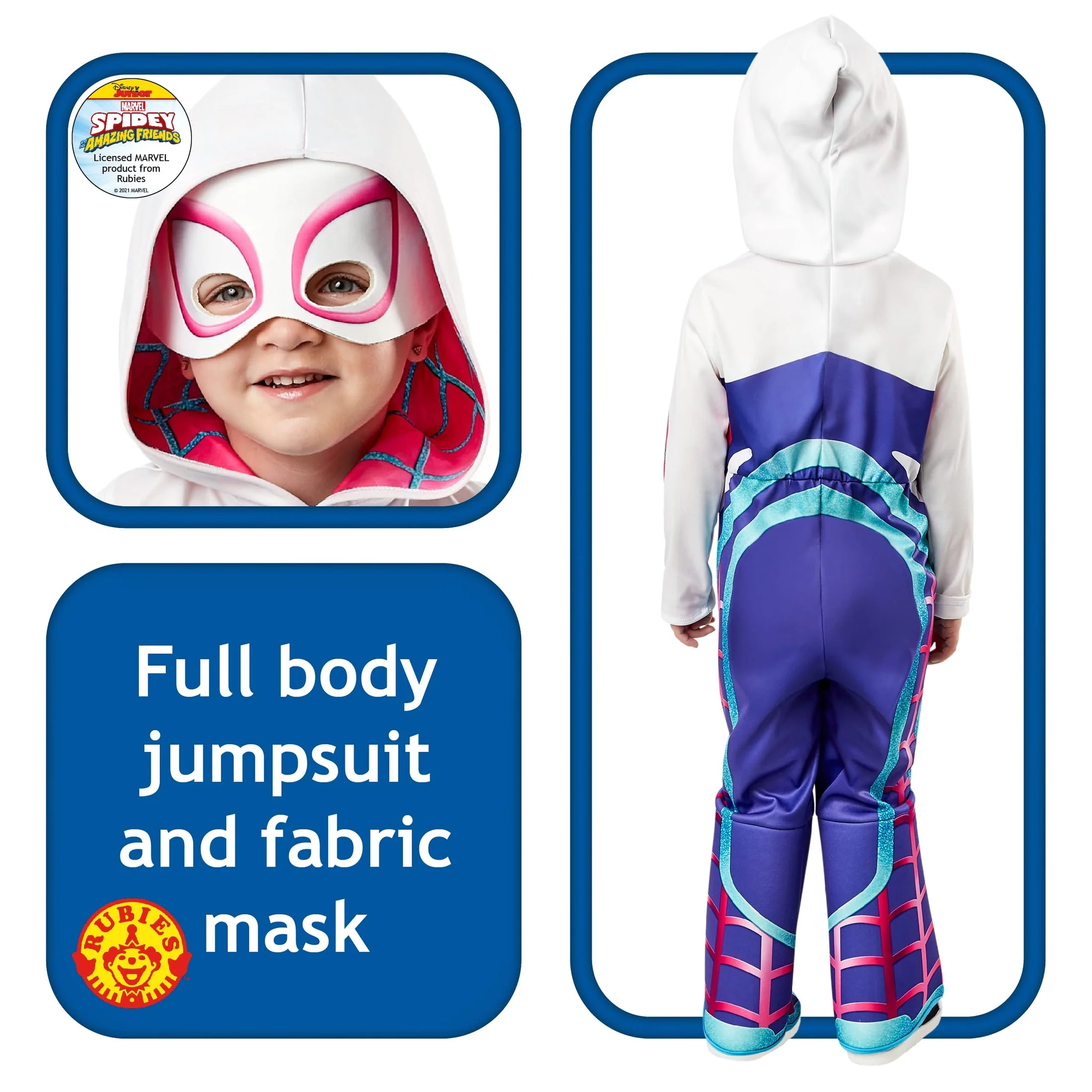 Ghost Spider Toddler Costume-Marvel - Image 4