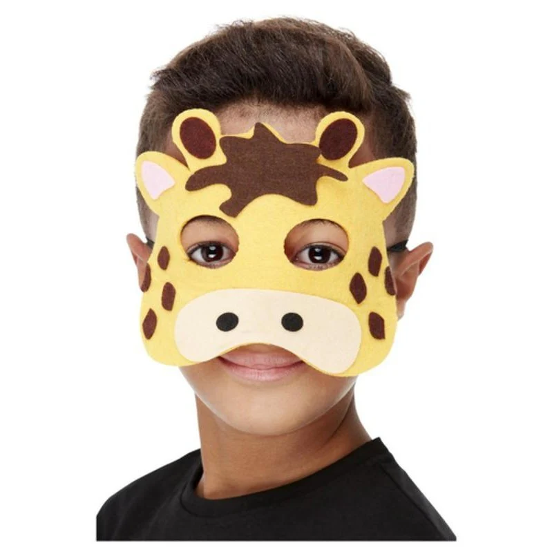 Giraffe Felt Mask