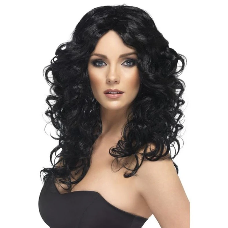 Glamour Wig - Black, Long