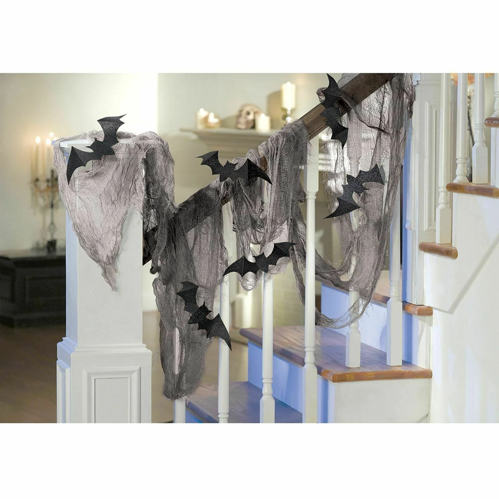 Glittered Bats and Gauze Decorating Kit - Image 2