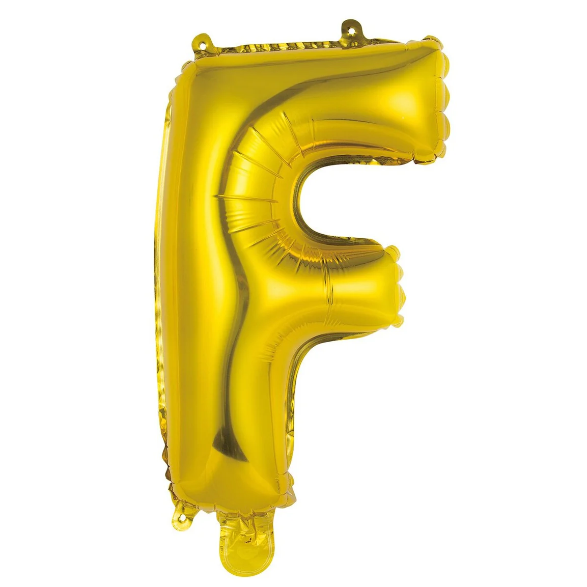 Gold Letter F Foil Balloon - 35cm