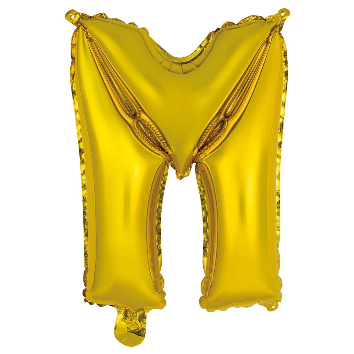 Gold Letter M Foil Balloon - 35cm