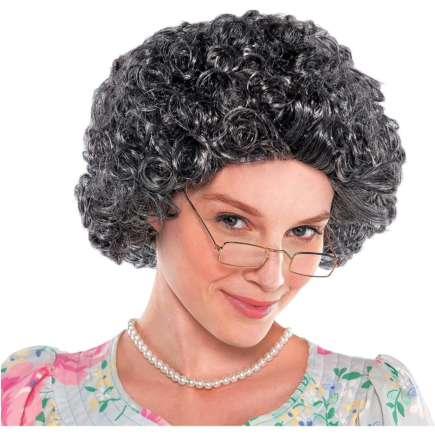 Granny Curly Wig