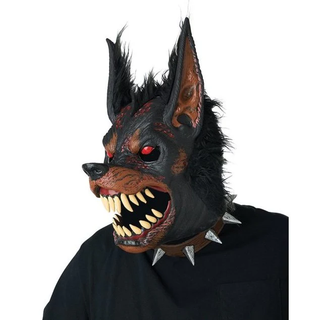 Hell Hound Ani-Motion Adult Costume Mask - Image 2