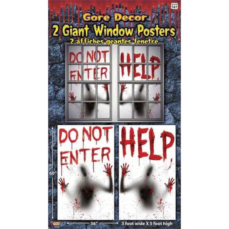 Help Window Poster