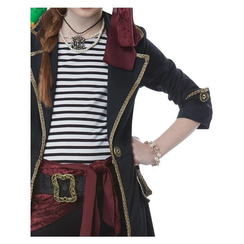 High Seas Captain Girl's Costume - Image 4