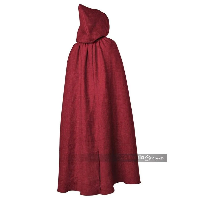 Hooded Cloak Renaissance Adult Costume - Image 3