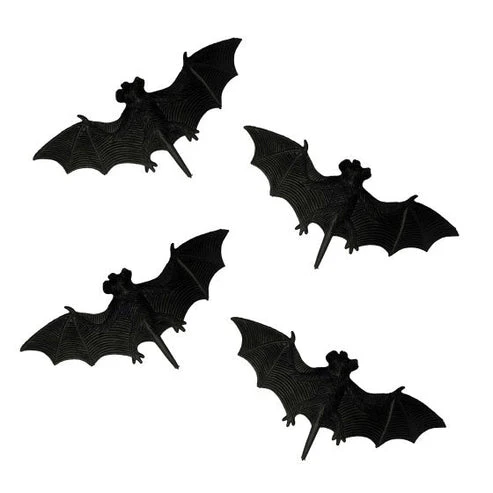Horror Mini Bats - Pack Of 6