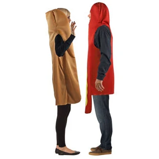 Hot Dog & Bun Couples Costume Set - Image 3
