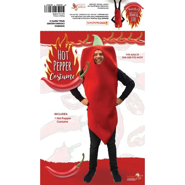 Hot Pepper Adult Costume - Image 5