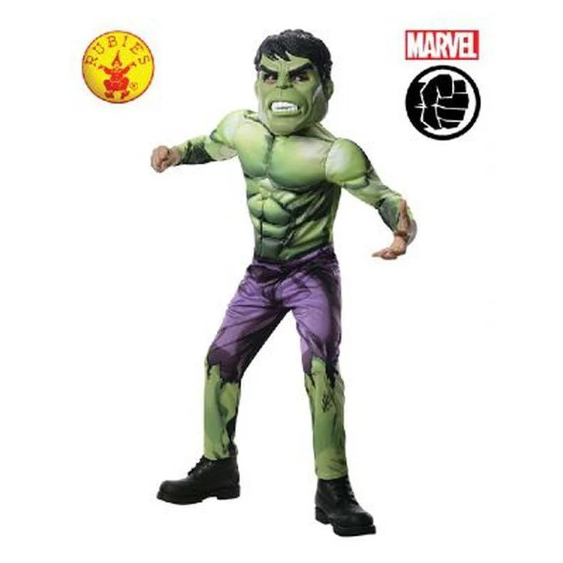 Hulk Deluxe Costume,Child Size Large 8 10 Yr