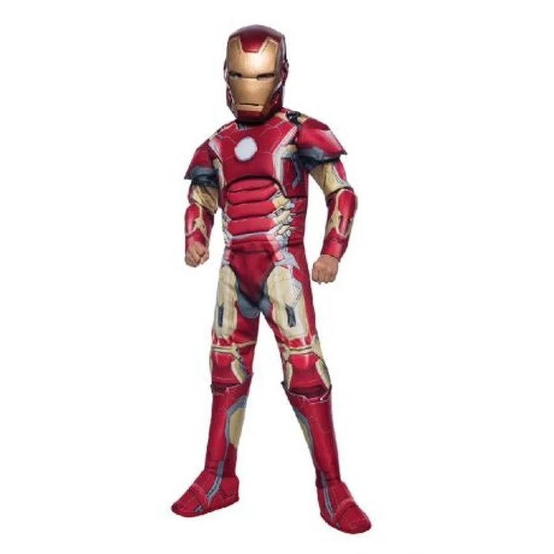 Iron Man Aaou Deluxe - Size 6-8 - Image 3