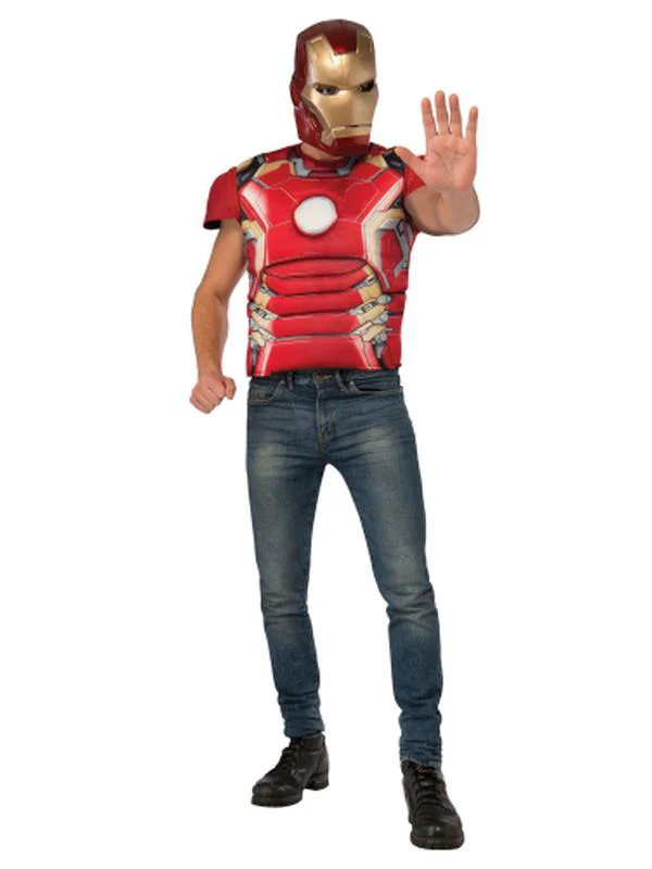 Iron Man Avengers 2 Costume Top Size Std - Image 3
