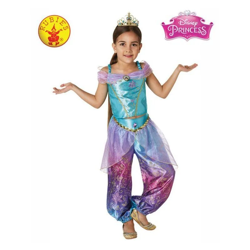 Jasmine Rainbow Deluxe Costume Size 6 8