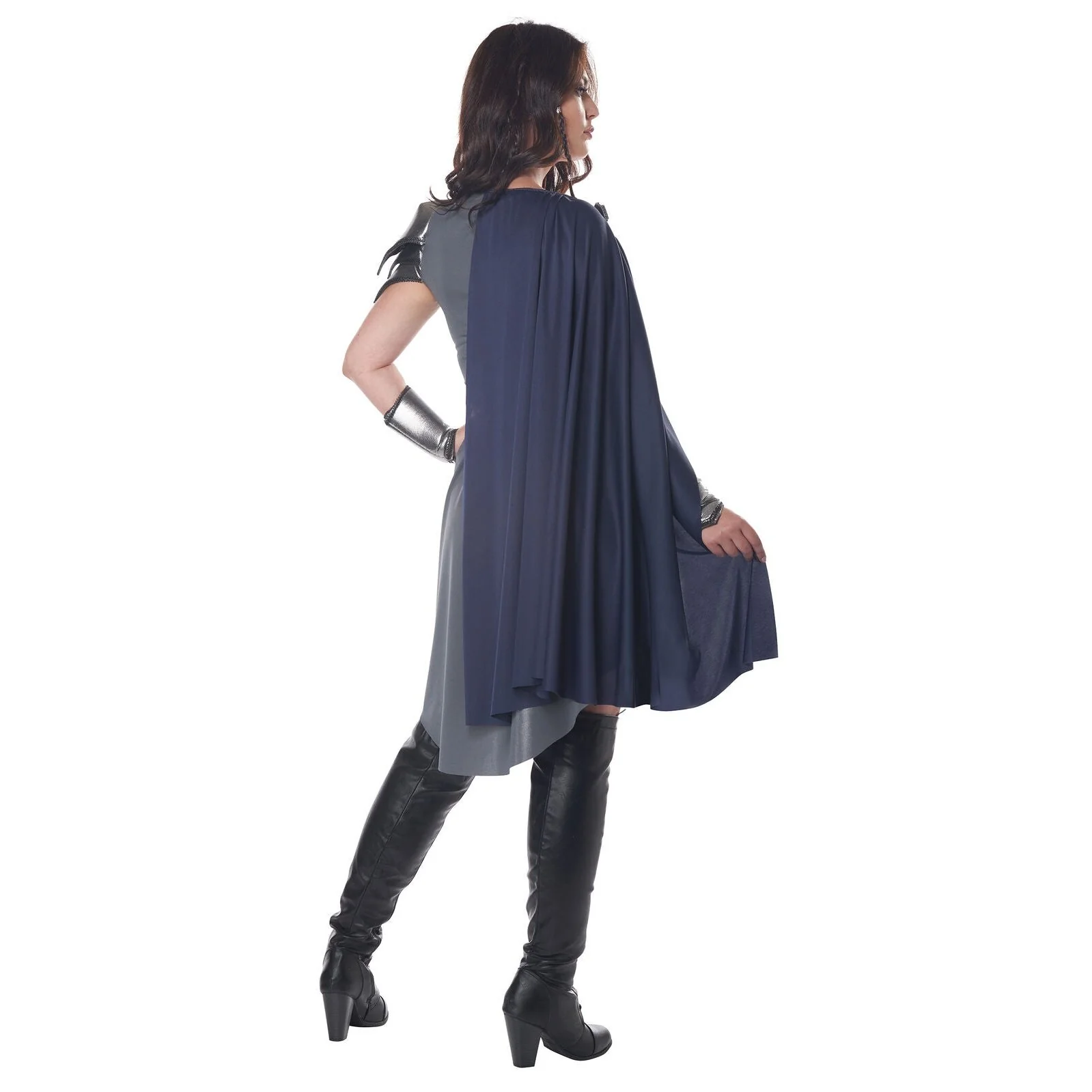 Lady Knight Adult Costume, Grey - Image 2