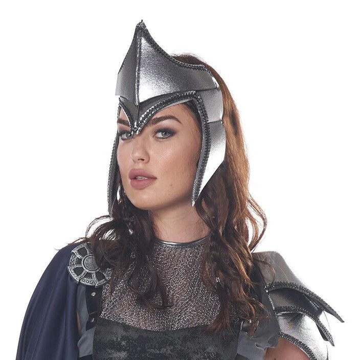 Lady Knight Adult Costume, Grey - Image 3