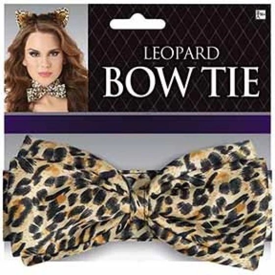 Leopard Bow Tie