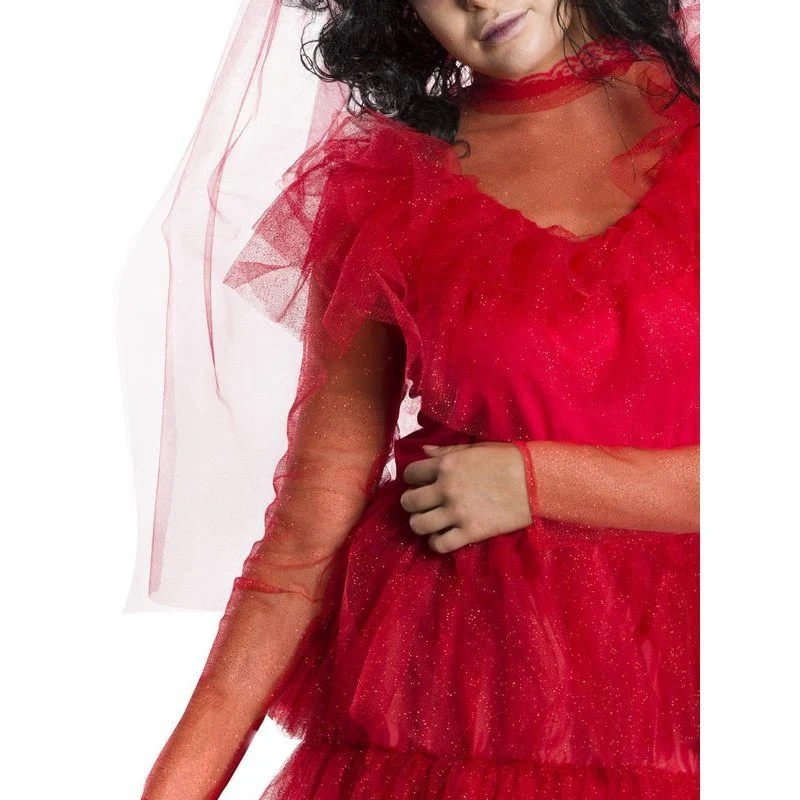 Lydia Deetz Wedding Dress Costume, Adult - Image 2