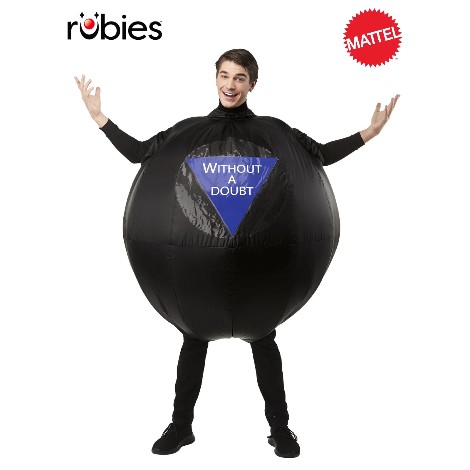 Magic 8-Ball Inflatable Costume- Standard Adult