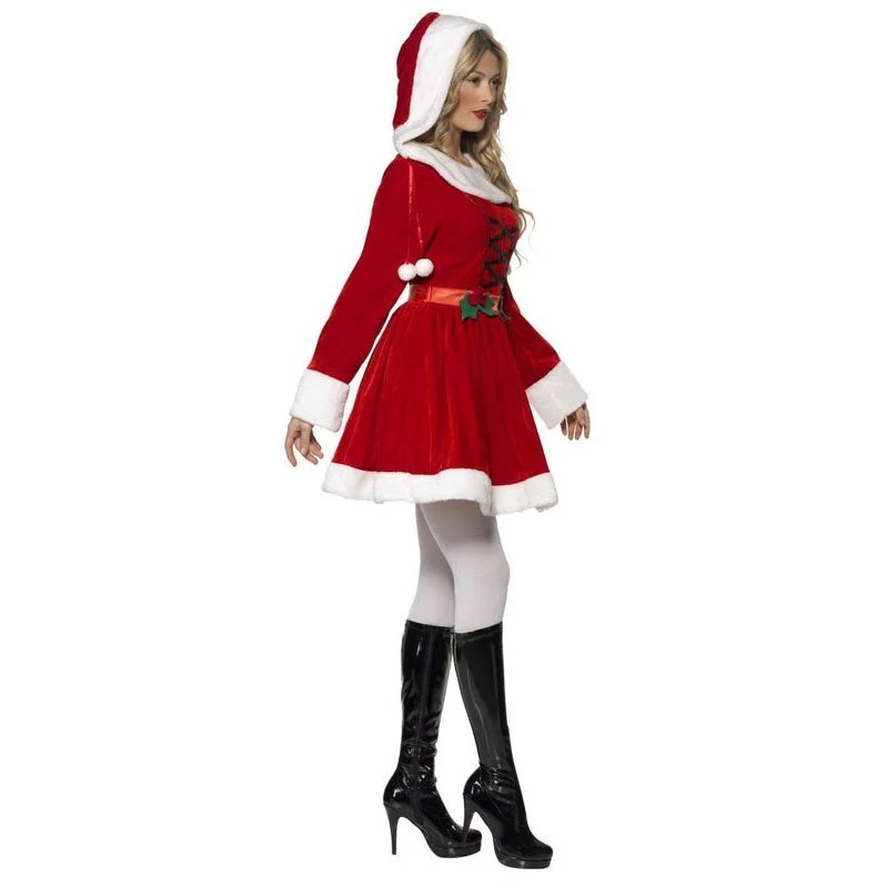 Miss Santa Costume - Dress - Image 2
