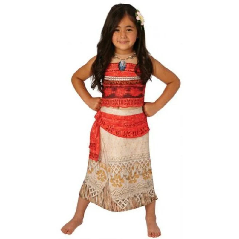 Moana Deluxe Costume Size 7 8