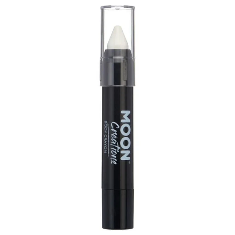 Moon Creations Body Crayons, White - Image 2