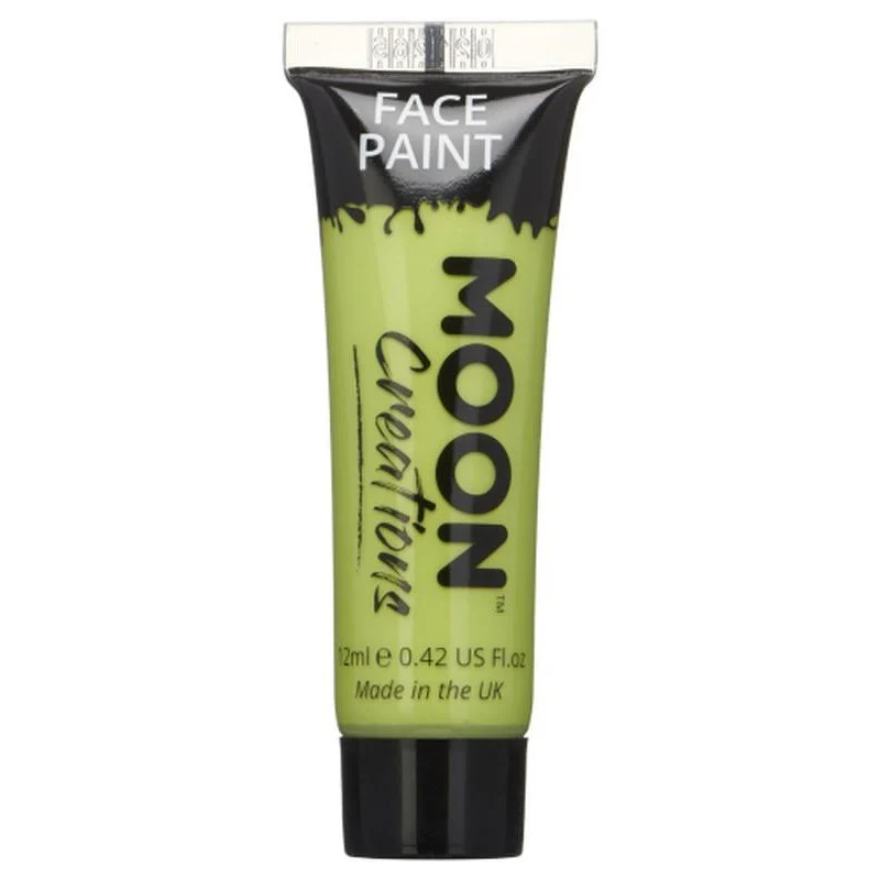 Moon Creations Face & Body Paint, Lime Green