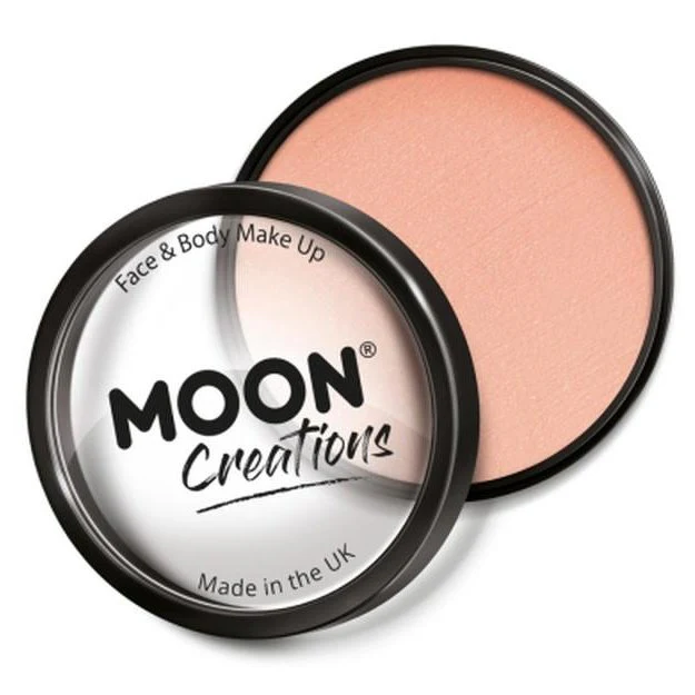 Moon Creations Pro Face Paint Cake Pot, Peach - Image 2