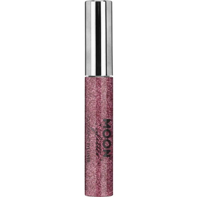 Moon Glitter Holographic Glitter Eye Liner, Pink - Image 2