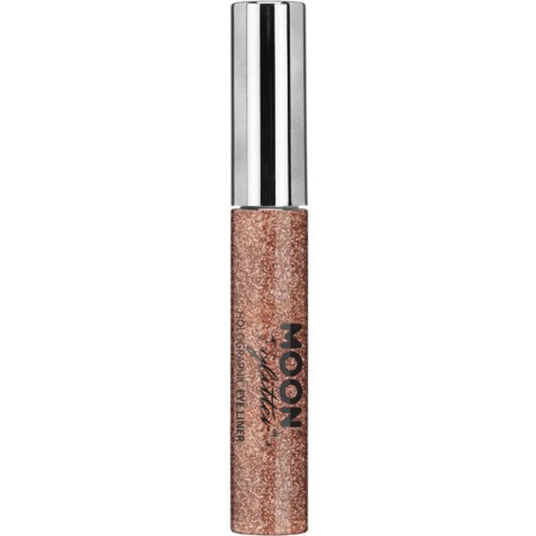 Moon Glitter Holographic Glitter Eye Liner, Rose Gold - Image 2