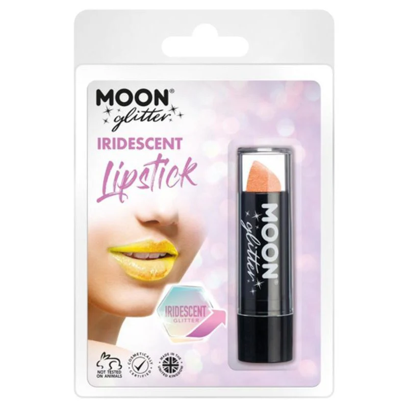 Moon Glitter Iridescent Glitter Lipstick, Orange - Image 3