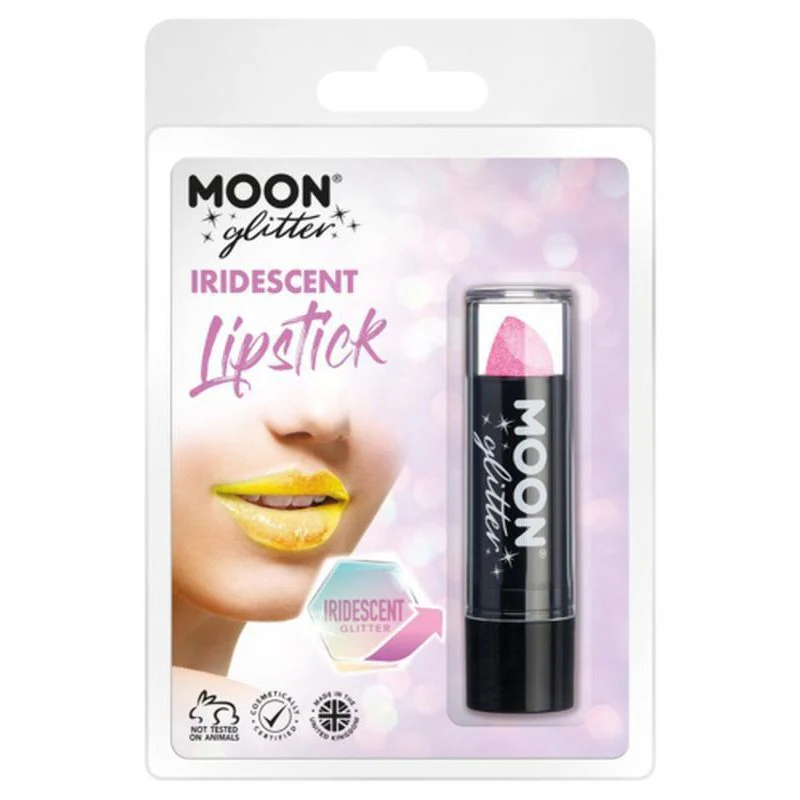 Moon Glitter Iridescent Glitter Lipstick, Pink - Image 3