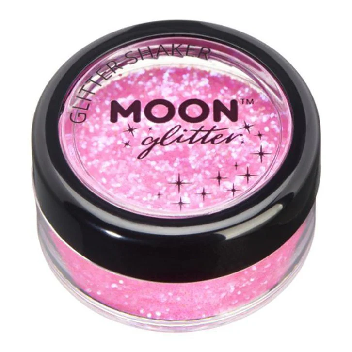 Moon Glitter Iridescent Glitter Shakers, Pink - Image 2