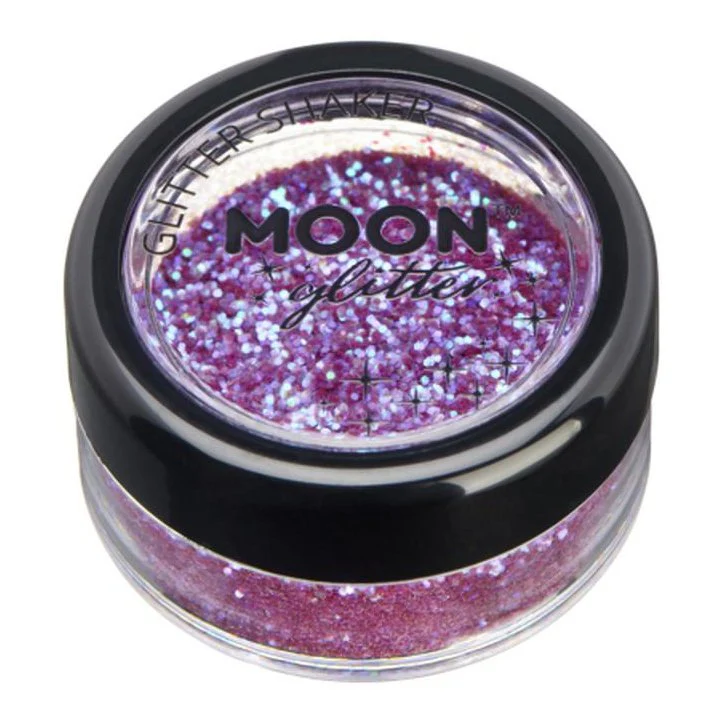 Moon Glitter Iridescent Glitter Shakers, Purple
