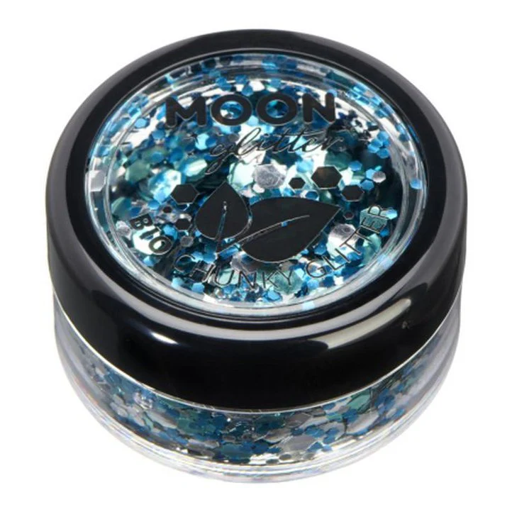 Moon Glitter Mystic Bio Chunky Glitter, Glacier