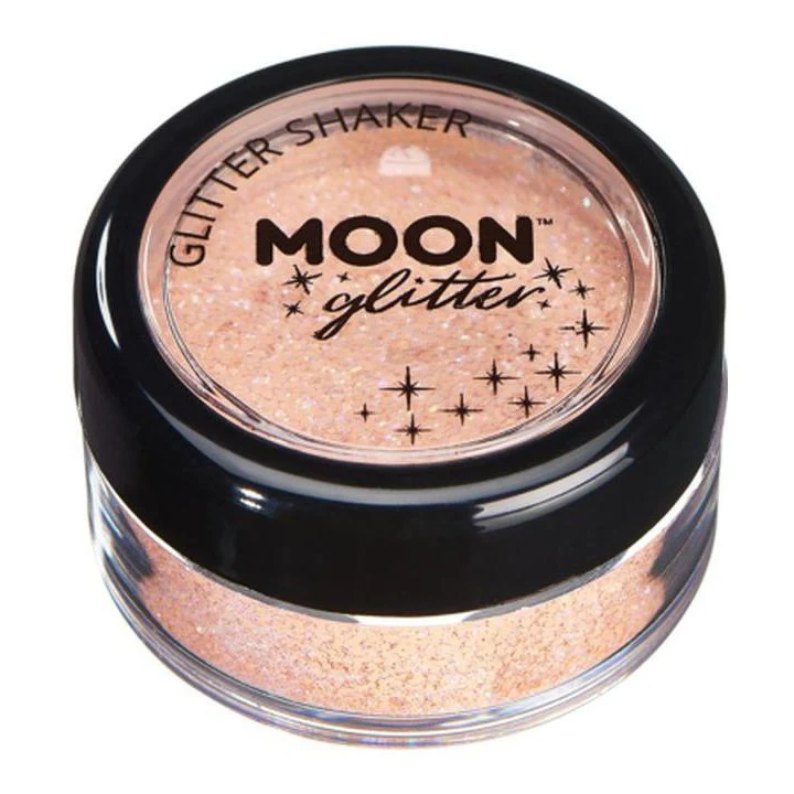 Moon Glitter Pastel Glitter Shakers, Peach - Image 2