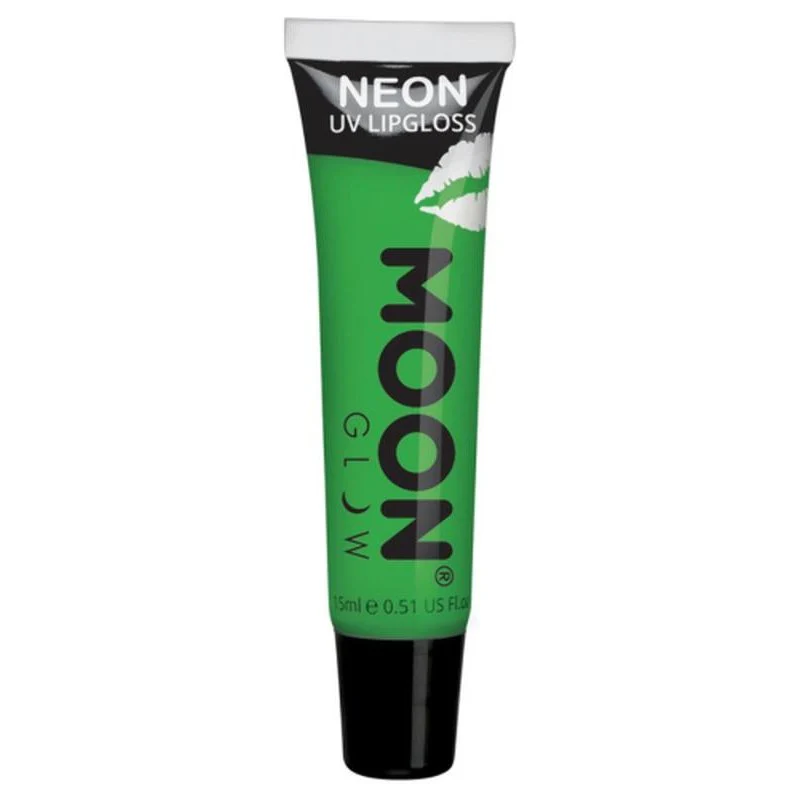Moon Glow Intense Neon Uv Fruity Lipgloss, Green - Image 2