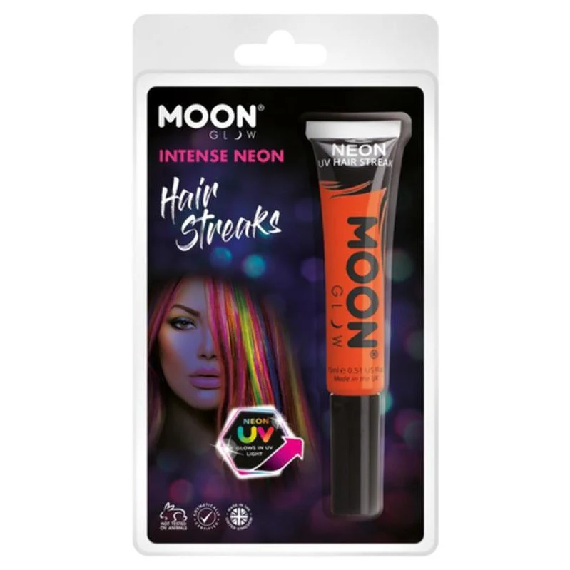 Moon Glow Intense Neon Uv Hair Streaks, Orange