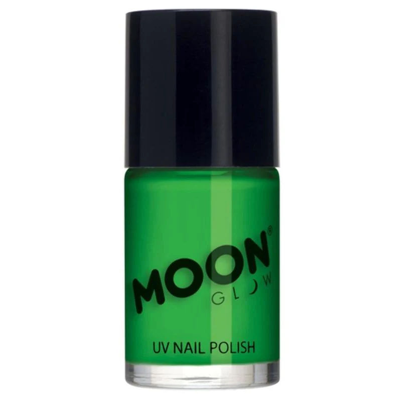 Moon Glow Intense Neon Uv Nail Polish, Neon Green - Image 2