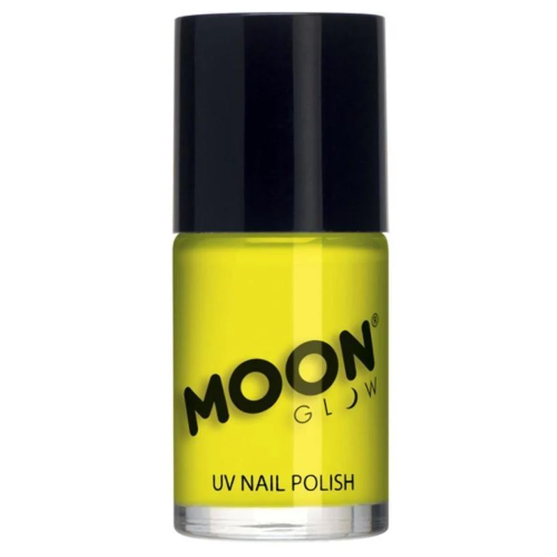 Moon Glow Intense Neon Uv Nail Polish, Neon Yellow - Image 2