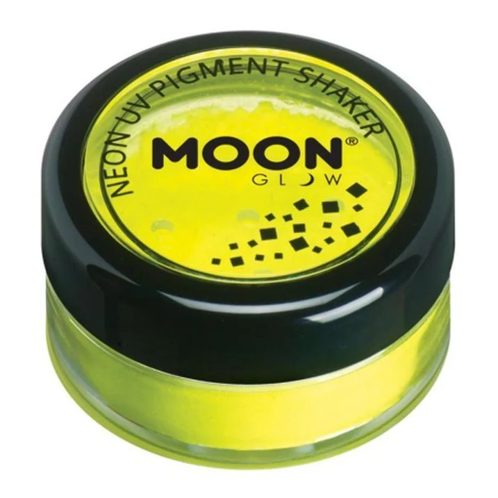 Moon Glow Intense Neon Uv Pigment Shakers, Yellow - Image 2