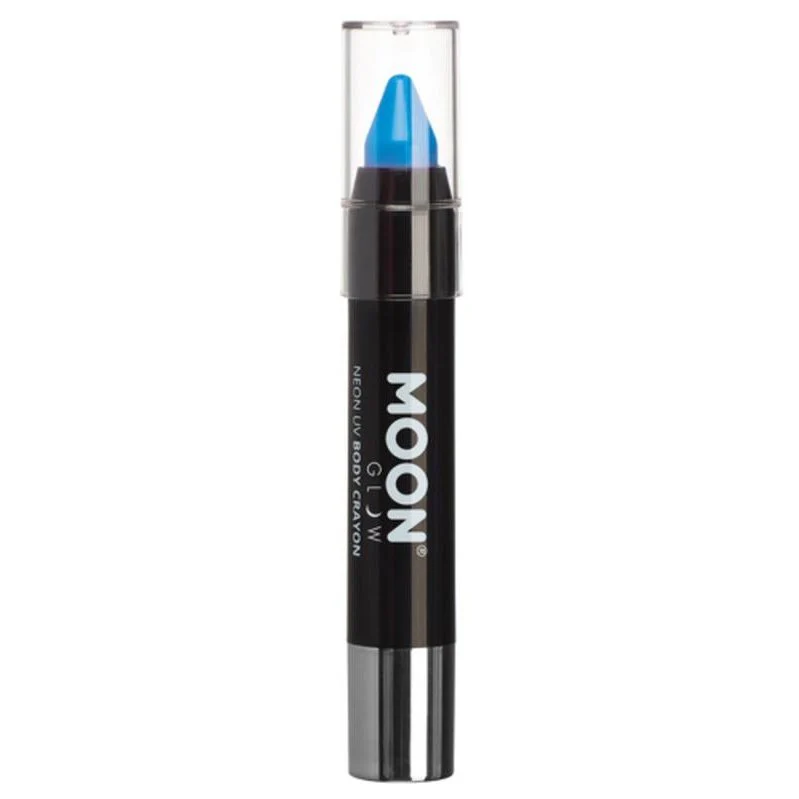 Moon Glow Pastel Neon Uv Body Crayons, Pastel Blue - Image 3