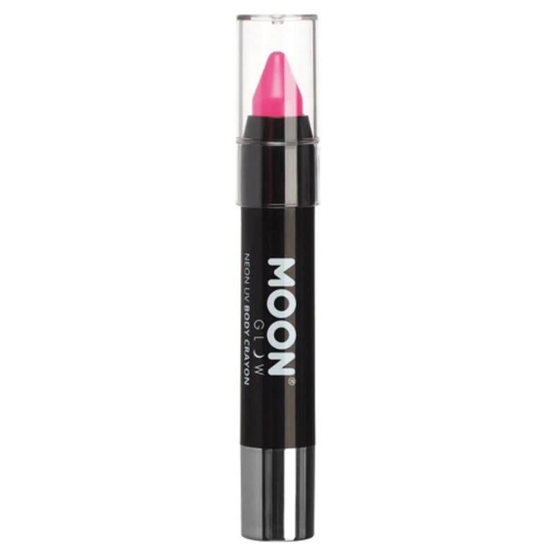Moon Glow Pastel Neon Uv Body Crayons, Pastel Pink - Image 3