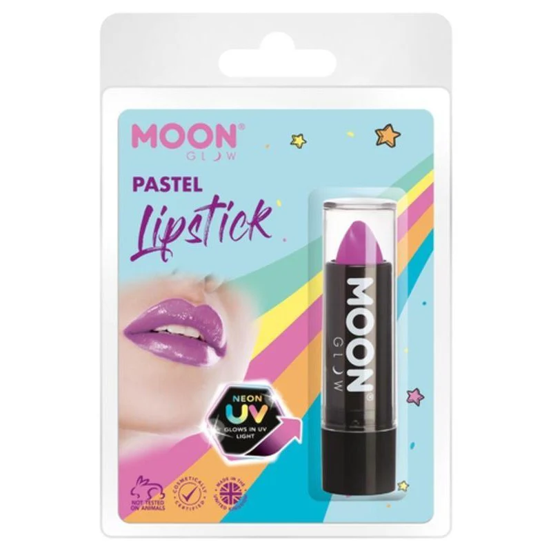 Moon Glow Pastel Neon Uv Lipstick, Lilac