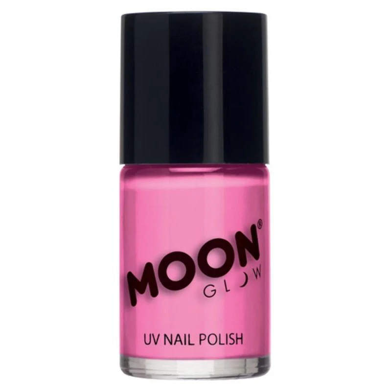 Moon Glow Pastel Neon Uv Nail Polish, Pastel Pink - Image 2