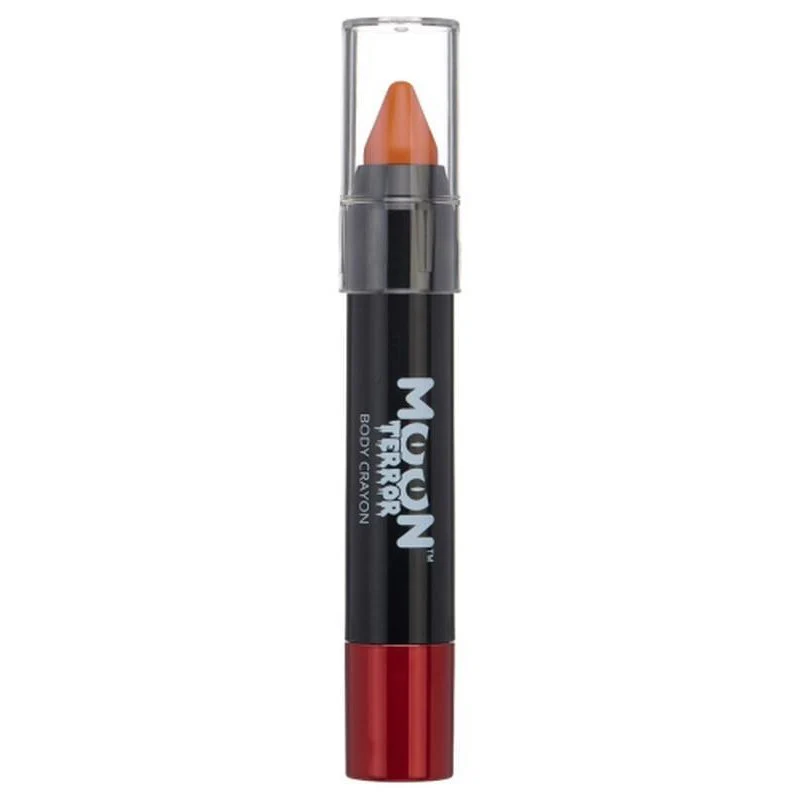 Moon Terror Halloween Body Crayons, Orange - Image 2