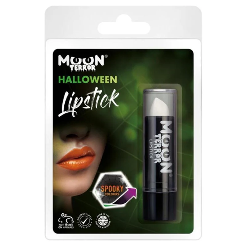 Moon Terror Halloween Lipstick, White