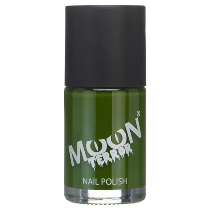 Moon Terror Halloween Nail Polish, Green