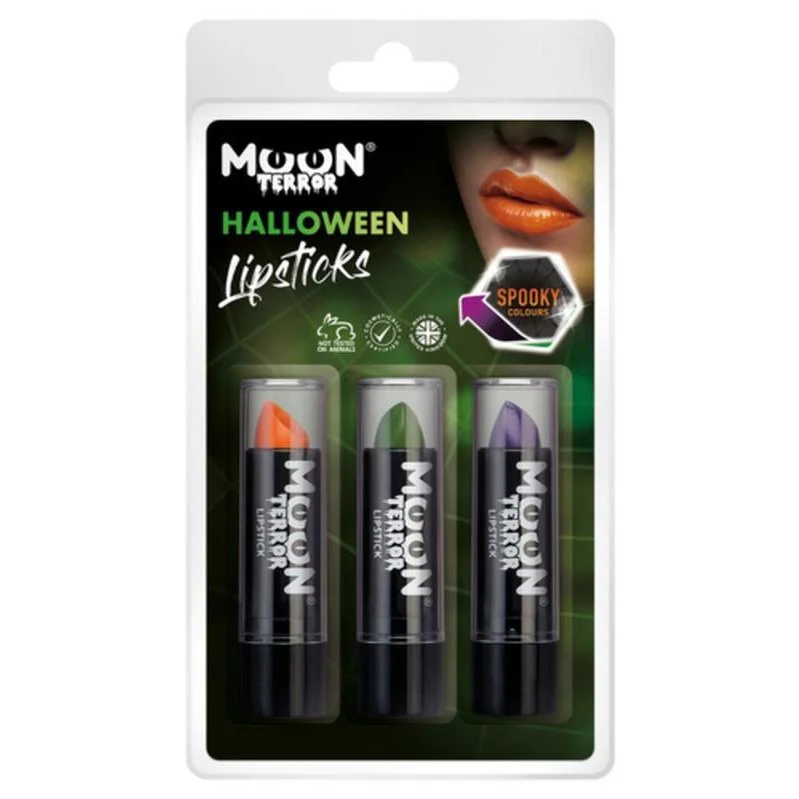 Moon Terror Halloween Nail Polish, Orange, Green, Purple